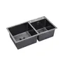 Кухонная мойка Kroner KRP Schwarze - 7843ZHM PVD (3,0/1,0 мм)