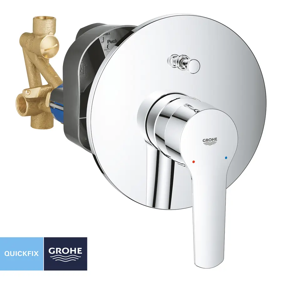 Змішувач прихованого монтажу для ванни Grohe QuickFix Start 23558002 на 2 споживача