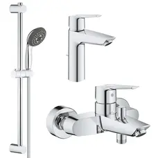 Набір змішувачів 3 в 1 для ванної кімнати Grohe QuickFix Start M-Size UA202301MQ