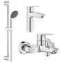 Набір змішувачів 3 в 1 для ванної кімнати Grohe QuickFix Start M-Size UA202301MQ