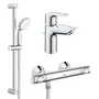 Набір змішувачів 2 в 1 для ванної кімнати Grohe QuickFix StartEdge S-Size UA202503TS