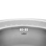 Кухонна врізна мийка з нержавіючої сталі Kroner KRP Satin-5745 0.6мм-180
