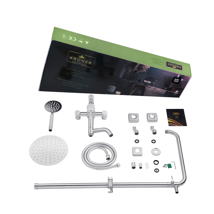 Душова система Kroner KRP Edelstahl Klassisch - ESG063