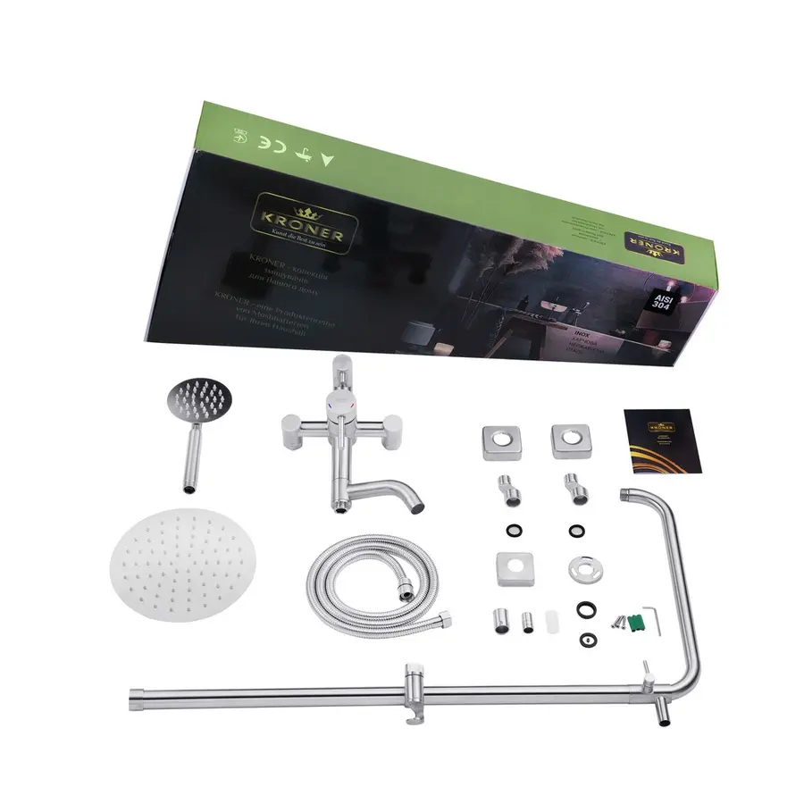 Душова система Kroner KRP Edelstahl Klassisch - ESG063