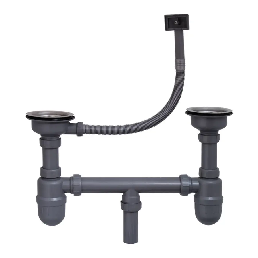 Сифон для кухонной мойки Kroner KRP Siphon - 012 3 1/2" - 50/40 мм