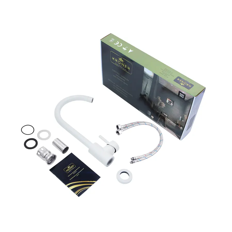 Смеситель для кухни Kroner KRP Edelstahl Komposit - COL035