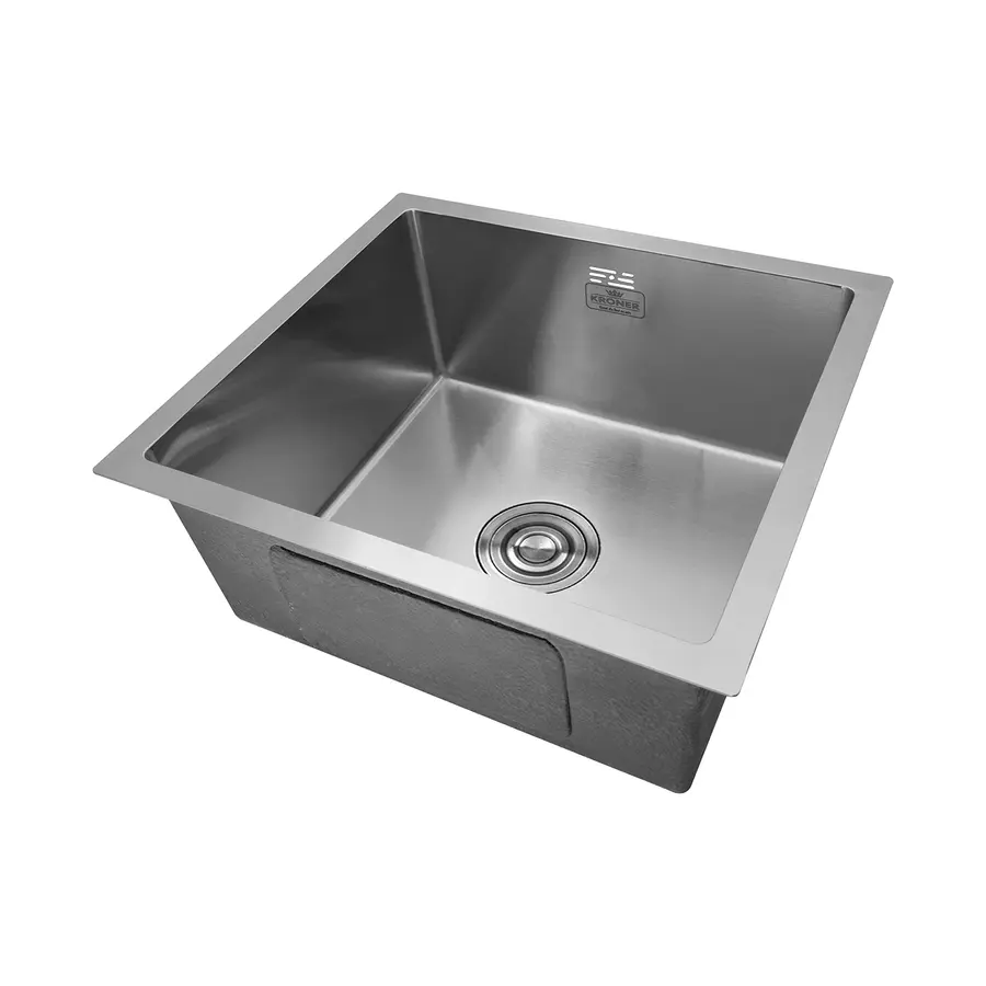 Кухонна мийка з нержавіючої сталі Kroner KRP Gebürstet-4843HM