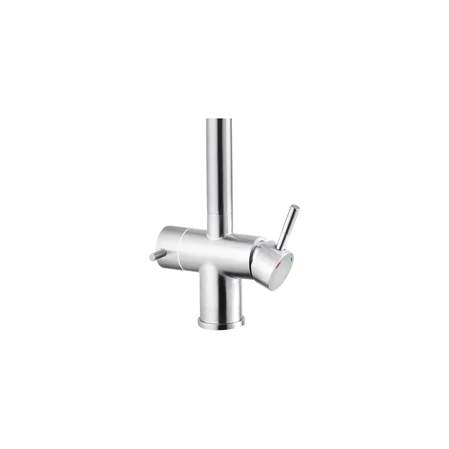 Змішувач для кухні з підключенням до фільтра Kroner KRP Edelstahl Klassisch - ESG03815WHI