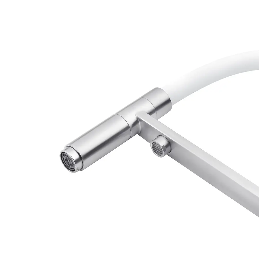 Змішувач для кухні з підключенням до фільтра Kroner KRP Edelstahl Klassisch - ESG03815WHI