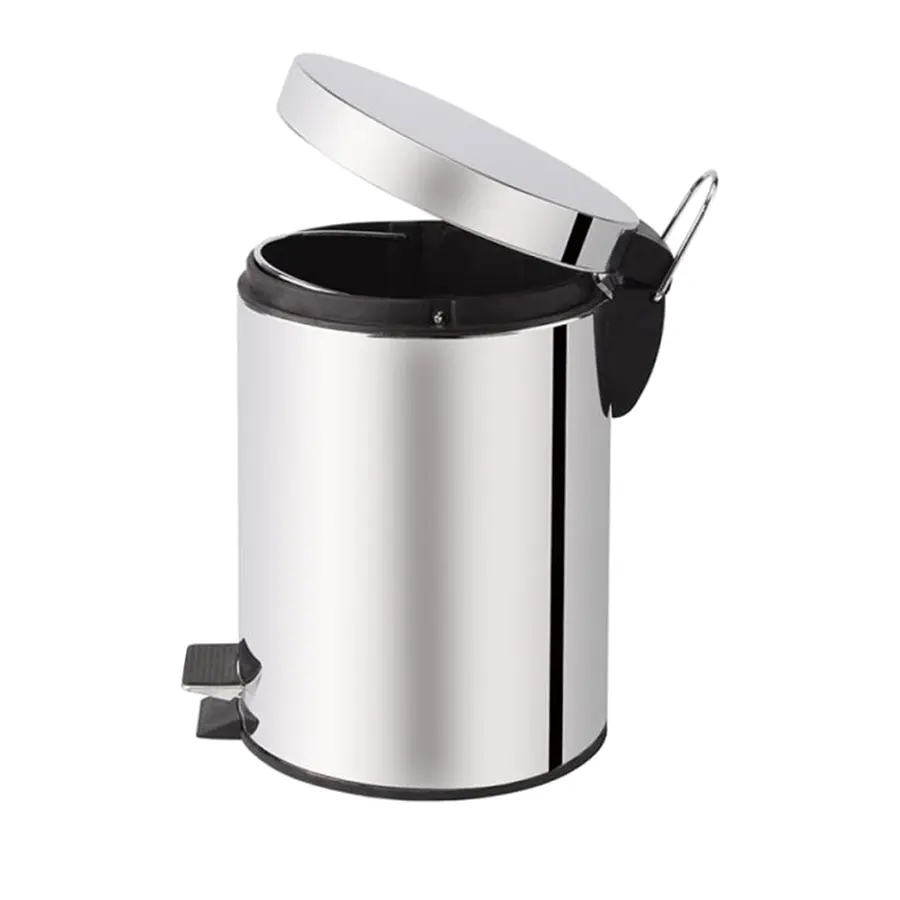 Мусорное ведро Potato P414 (12 л.) хромированное