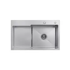 Кухонна мийка Kroner KRP Gebürstet - 7848LHM (3,0/1,0 мм)