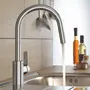 Змішувач одноважільний для кухонної мийки з витяжною лійкою Grohe QuickFix Get 31484001