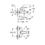 Змішувач для ванни Grohe QuickFix Start 24206002