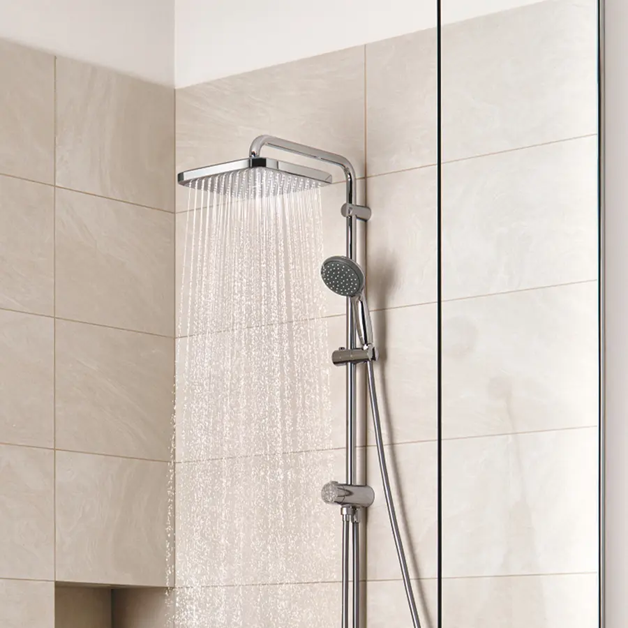 Набір змішувачів 3 в 1 для ванної кімнати Grohe QuickFix Start M-Size UA202305RM