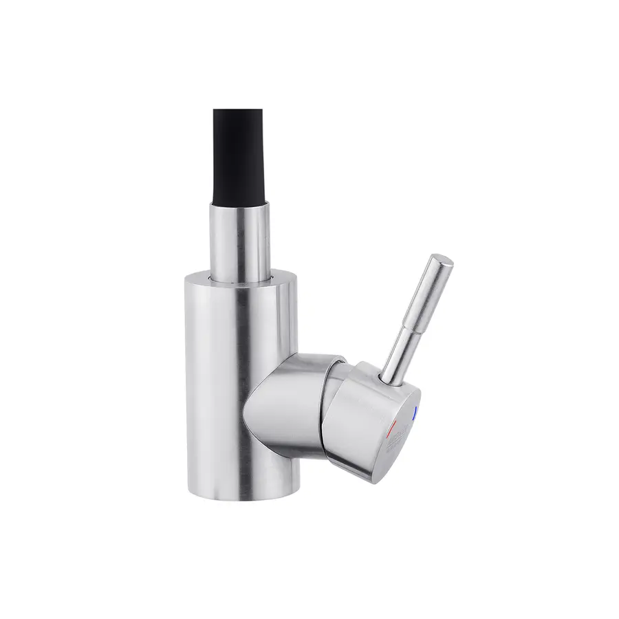 Змішувач для кухні Kroner KRP Edelstahl Klassisch-ESG035BLK