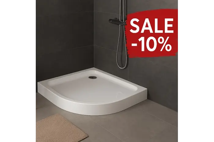 Акція на душові піддони Lidz – знижка 10% та безкоштовна доставка