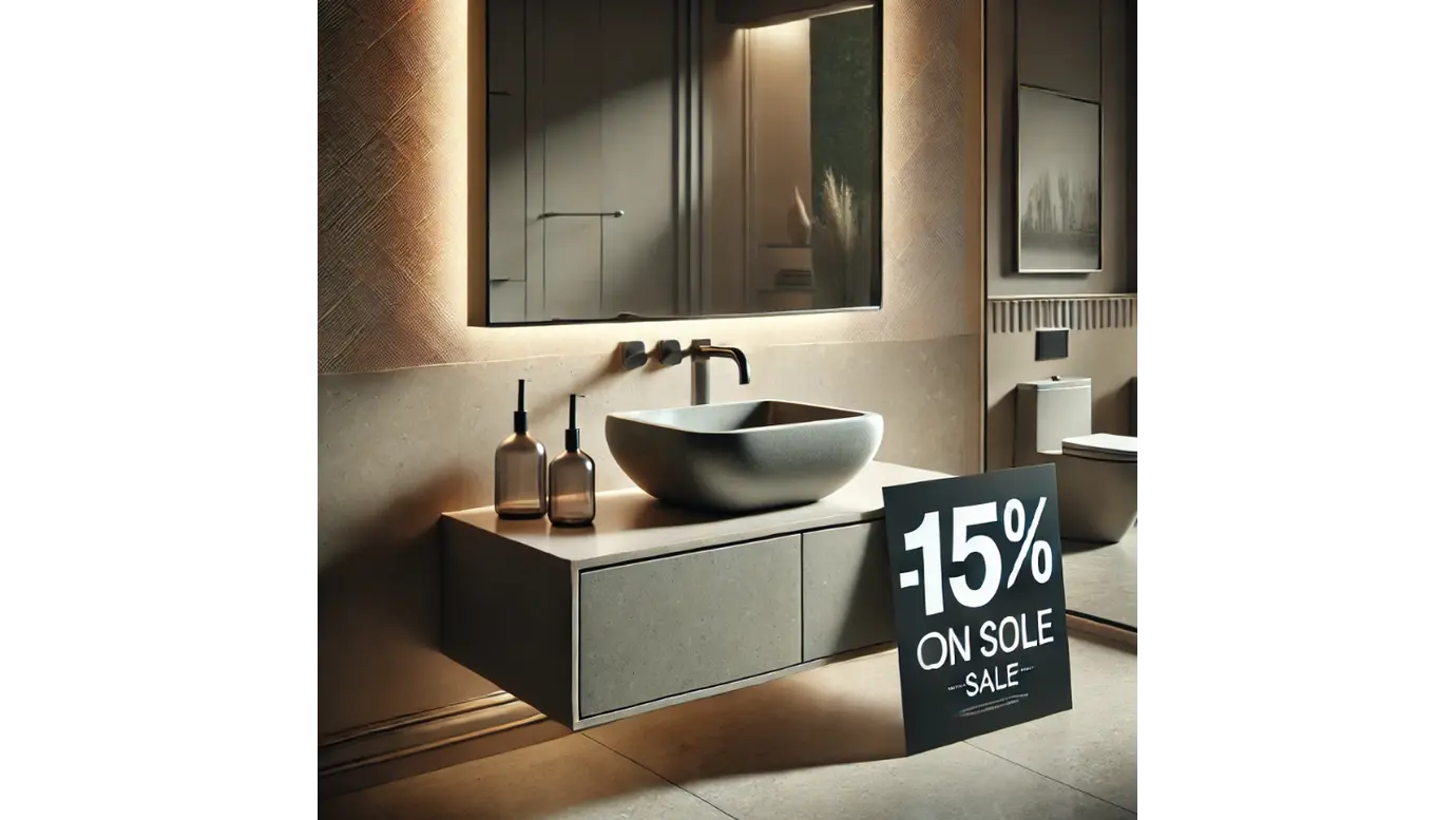 Вигідна пропозиція! Знижка -15% на умивальники Miraggio + безкоштовна доставка.