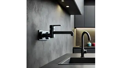 Современные смесители для кухни с настенным монтажом: что нужно знать.