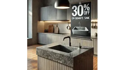 Грандиозная акция: скидки до -30% на гранитные мойки Granado!