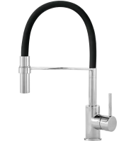 Смеситель кухонный KERNAU KWT 20 PO CHROME / BLACK