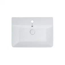 Раковина Qtap Virgo 600x420x140 White з донним клапаном QT18112253W