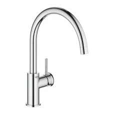 Кухонный смеситель стальной Grohe BauClassic 31234001