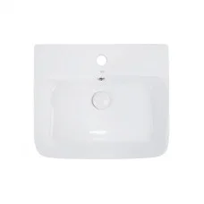 Раковина Qtap Virgo 485x410x125 White з донним клапаном QT18112258W
