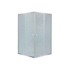 Душова кабіна Lidz Wawel SC80x80.SAT.LOW.FR, скло Frost 4 мм без піддона
