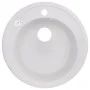 Кухонна гранітна мийка Lidz D510/200 WHI-01 (LIDZWHI01D510200)
