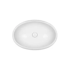 Раковина-чаша Qtap Leo 600х400х155 White з донним клапаном QT11117060GW