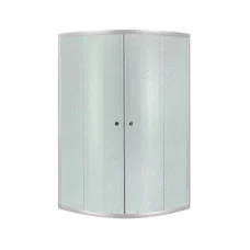 Душова кабіна Lidz Latwa SC90x90.SAT.MID.FR, скло Frost 4 мм без піддона