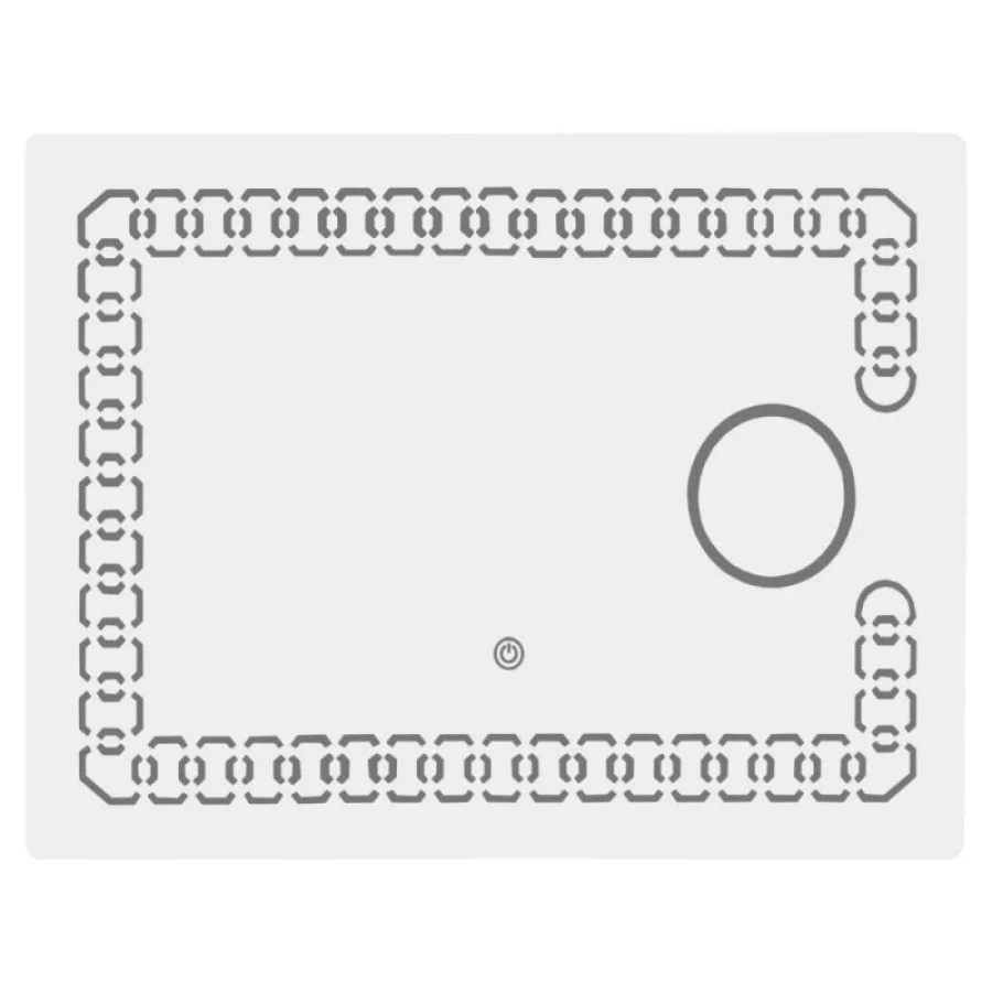 Дзеркало Lidz 140.08.02 700х500 з LED-підсвічуванням