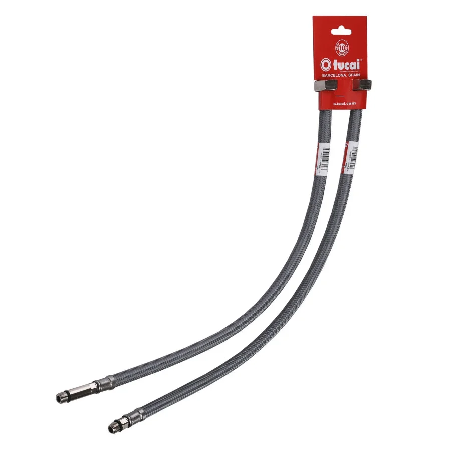 Шланг для смесителя TUCAI М10х3 / 8 "0,8. Антикоррозия TAQ GRIF AСB 207416 ПАРА