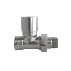 Кран вентильный прямой с американкой SOLOMON 1/2 "CHROM 1864 п / ключ
