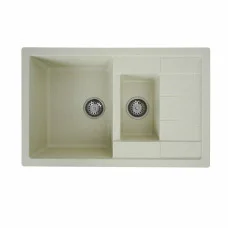Гранітна мийка для кухні VALESO 7850W TOSKANA матова Пісок